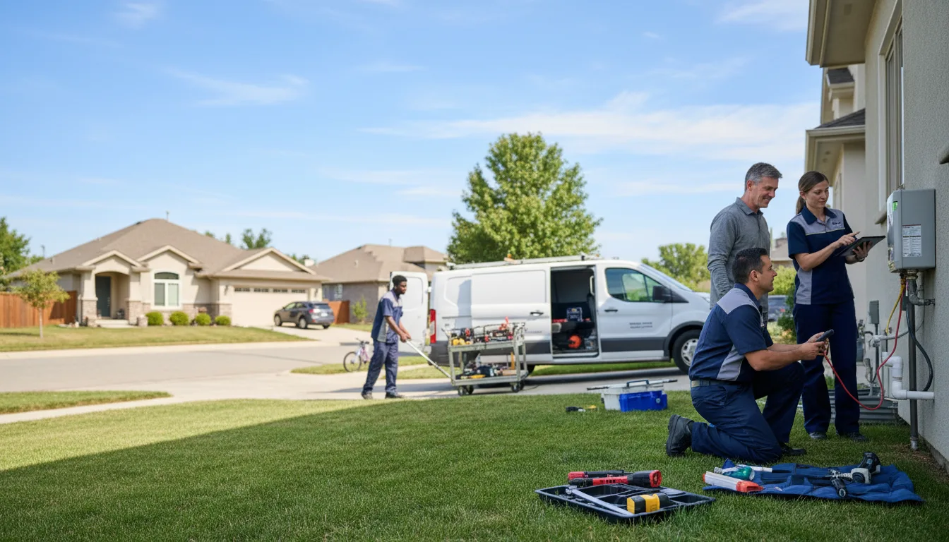 Tankless water heater service in Graytown, OH